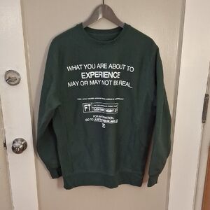 Justin Tumberlake Green Crewneck Sweatshirt_1